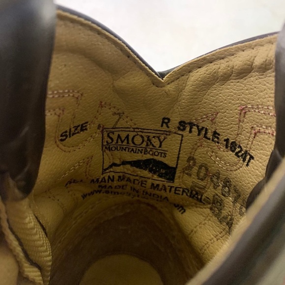 Smoky Mountain Size‎ 7 Brown Toddler Cowboy Boots - Picture 4 of 5